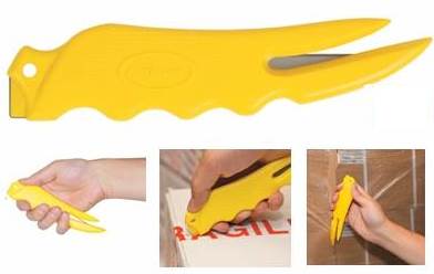 1 x Cruze Cutter Warehouse Ergonomic Safety Cutter Knife Box Opener